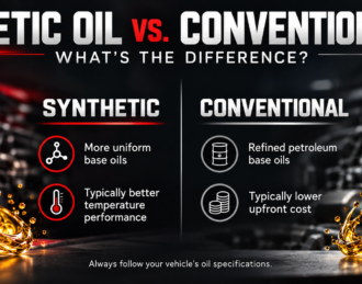 conventional vs synthetic oil
